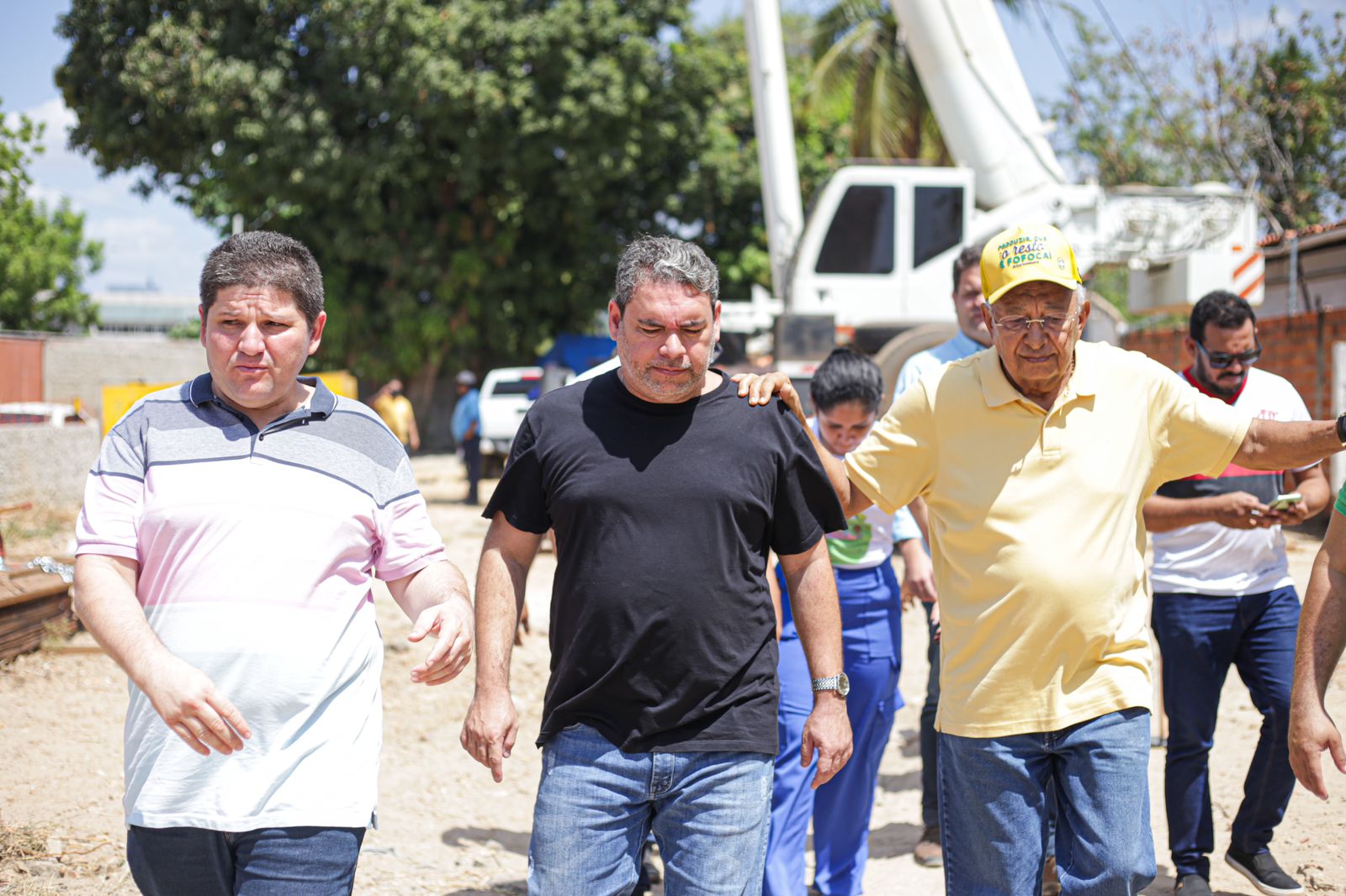 Dr. Pessoa faz vistoria na obra de construção da galeria da zona Leste de Teresina