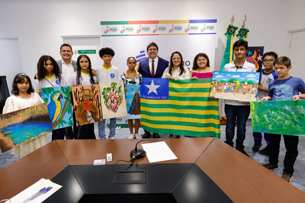 Governo do Piauí viabiliza viagem de estudantes à Itália para expor quadros