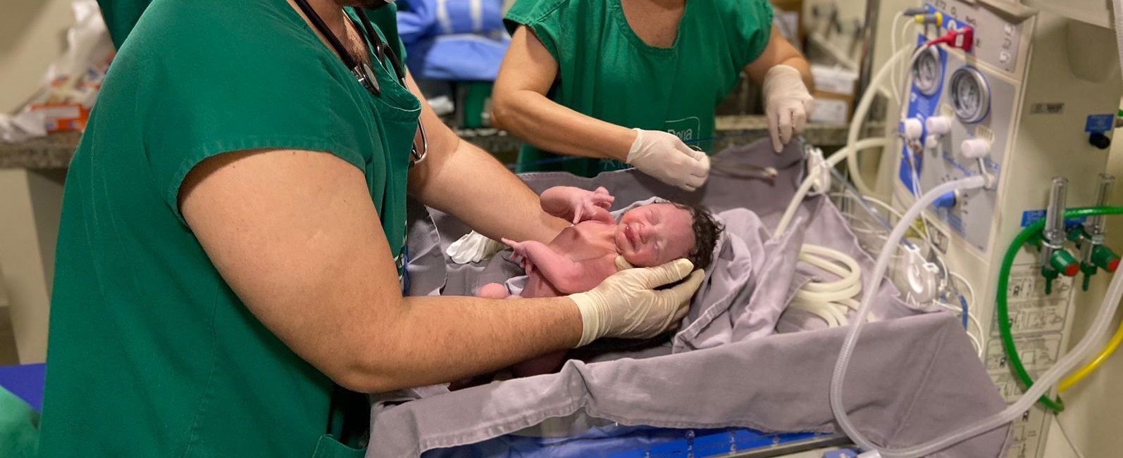 Lucka Ghael é o primeiro bebê a nascer na Nova Maternidade Dona Evangelina Rosa