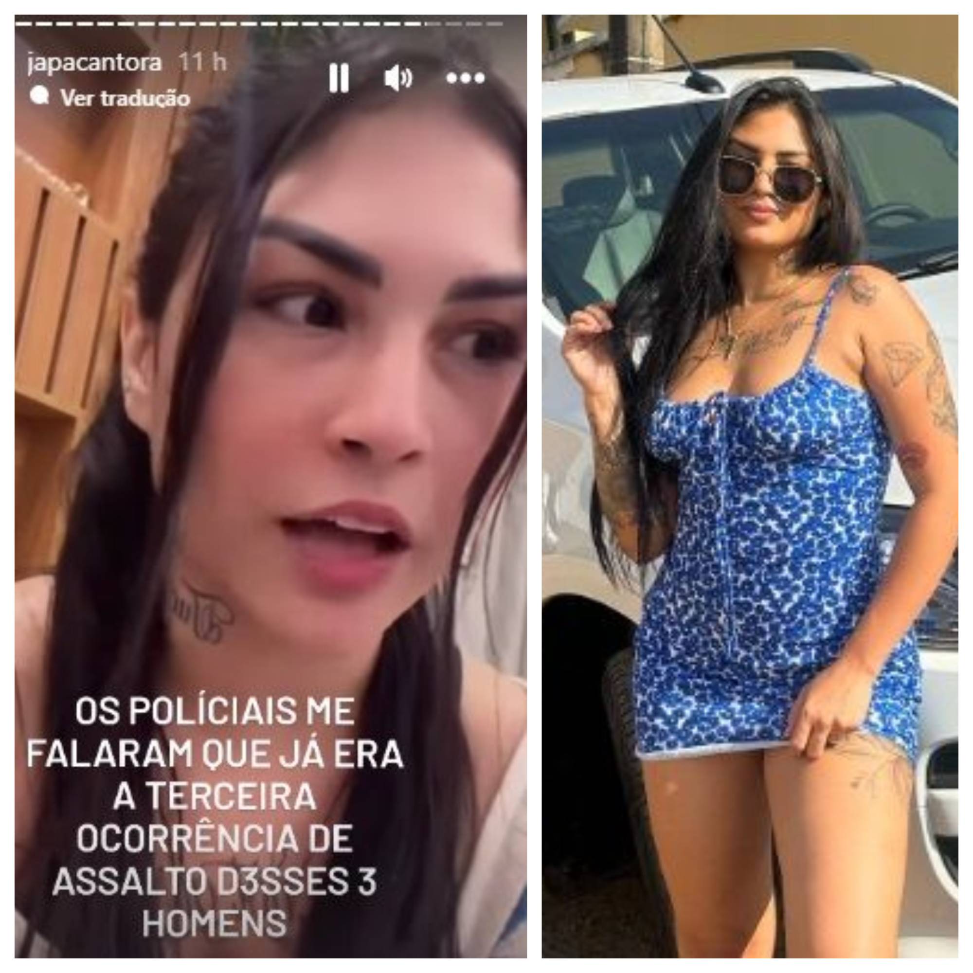 Criminosos invadem casa e rendem cantora Japa em Teresina