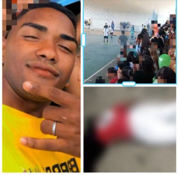 Jovem é morto dentro de ginásio no Piauí e no tumulto outro jovem é vítima de bala perdida