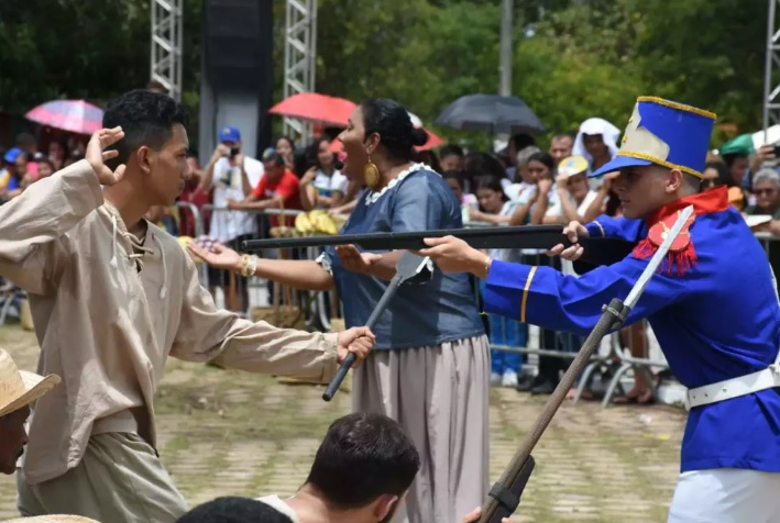 Espetáculo da Batalha do Jenipapo traz o protagonismo negro na luta pela Independência do Brasil