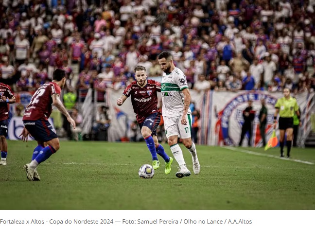 Fortaleza atropela Altos na semifinal do Nordestão