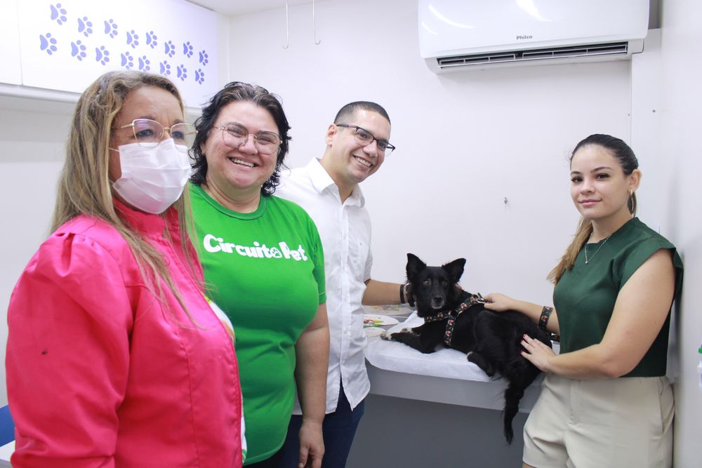 Semarh atende mais de 500 animais no Piauí Pet Castramóvel em Piripiri