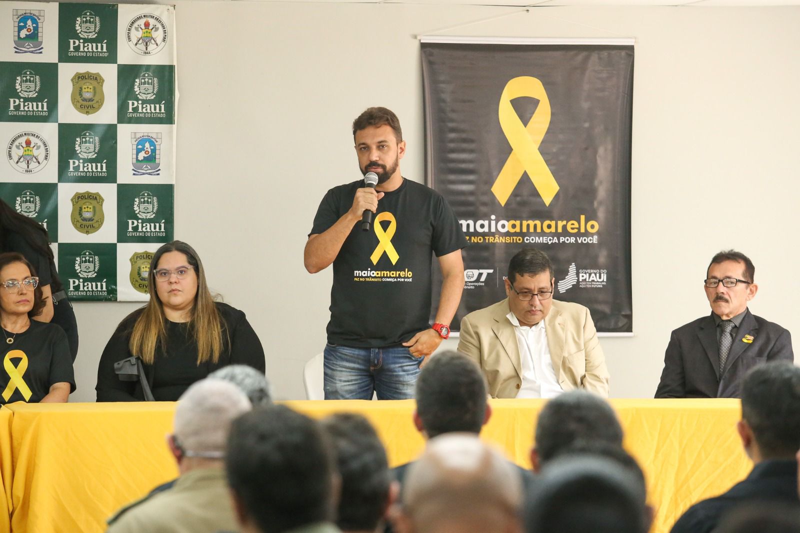 Campanha Trânsito com Segurança leva ações de conscientização sobre o Maio Amarelo