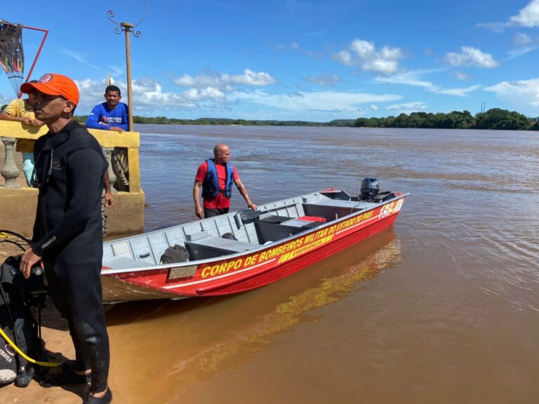 Bombeiros encontram o corpo do 3º adolescente que se afogou no Rio Parnaíba