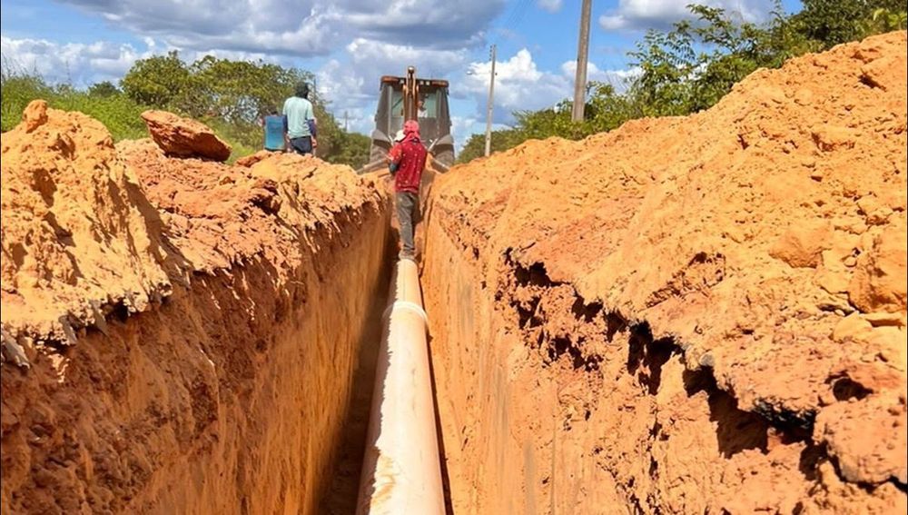 Agespisa já executou 95% da obra do novo sistema de captação de água em Piracuruca