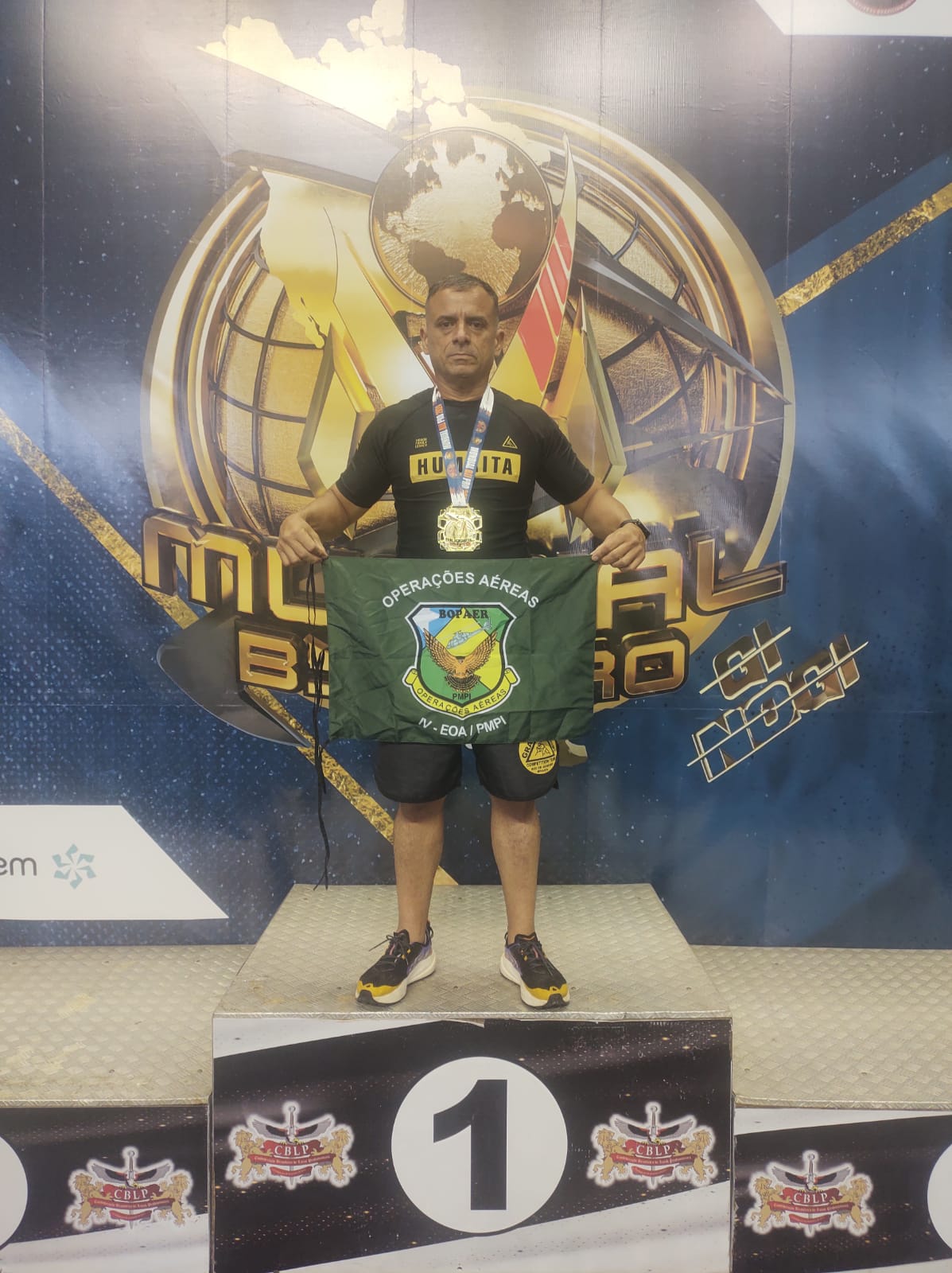 Sargento da PMPI é campeão mundial de Jiu-Jitsu 2024