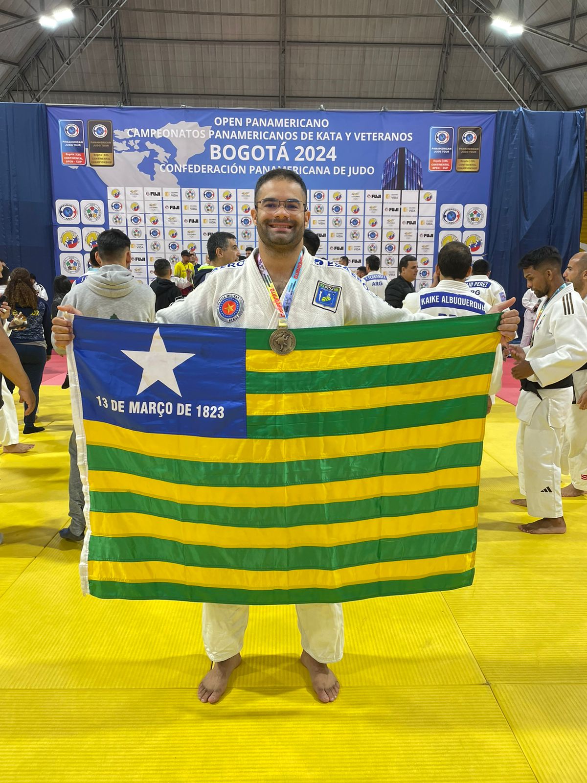 Soldado Stanley Torres conquista ouro e se consagra tricampeão Pan-Americano de Judô na Colômbia