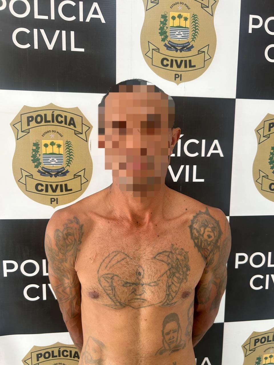 Polícia prende suspeito de estuprar a própria filha em Floriano