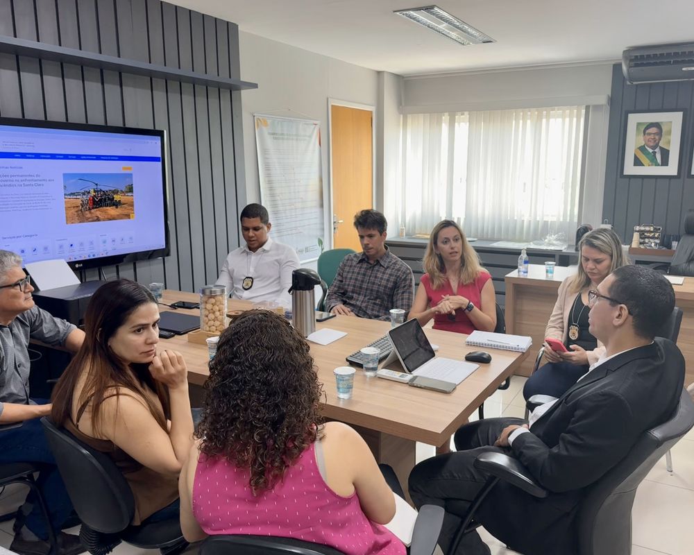 Semarh e Polícia Federal discutem parcerias para o combate aos crimes ambientais no Piauí