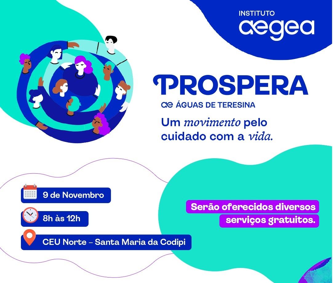 Águas de Teresina promove ações gratuitas de saúde e bem-estar na região da Grande Santa Maria