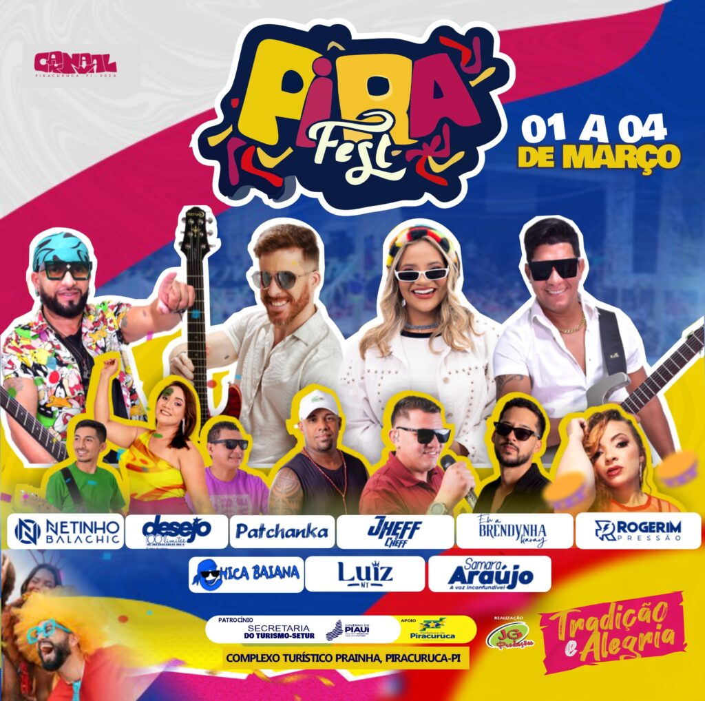 Piracuruca se prepara para o PiraFest 2025 com expectativa de 35 mil foliões